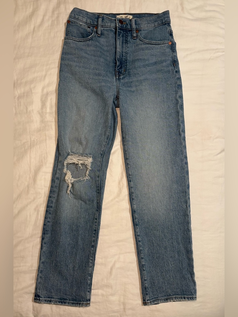 Madewell Perfect Vintage Straight Jeans